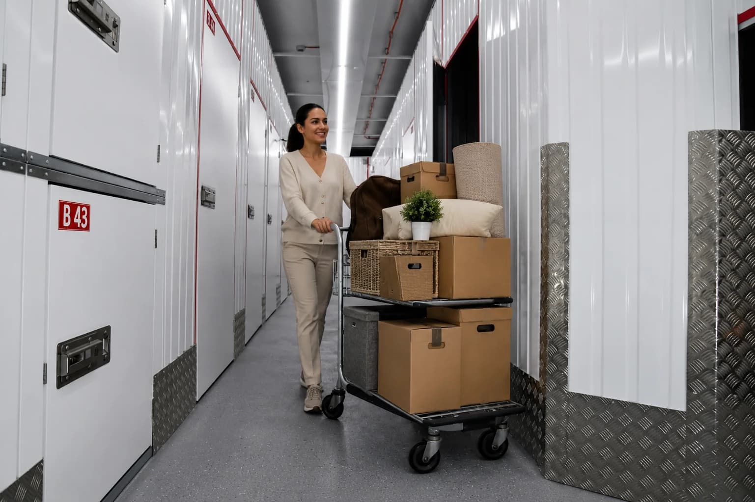 Cambiar espacio de depósito — adaptación flexible del tamaño del box