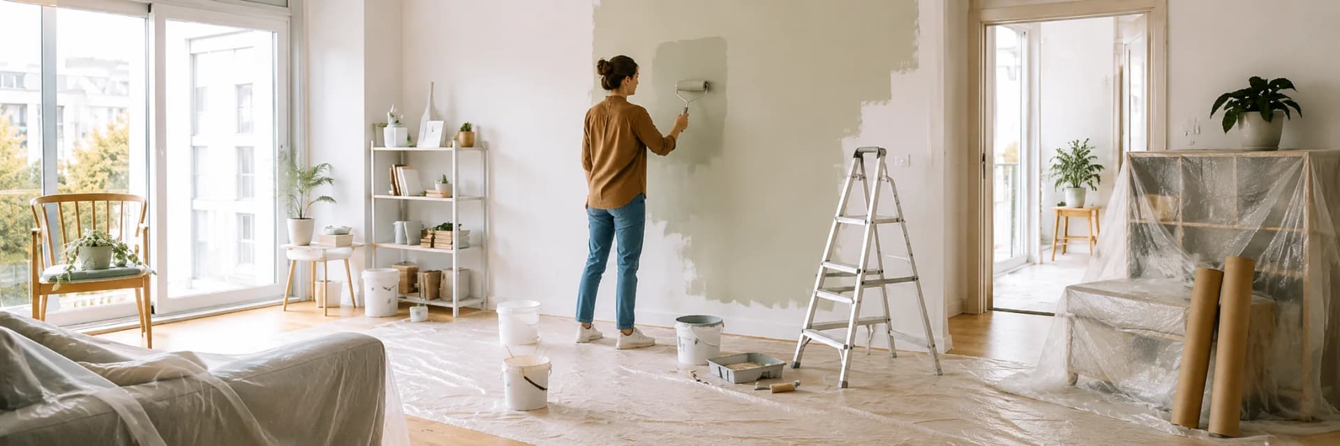 Lagerraum bei Renovation